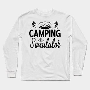 Camping simulator Long Sleeve T-Shirt